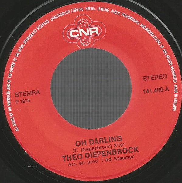 Theo Diepenbrock : Oh Darling (7", Single)