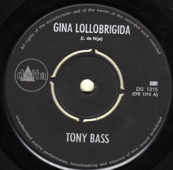 Tony Bass (2) : Gina Lollobrigida (7", Single, Mono)