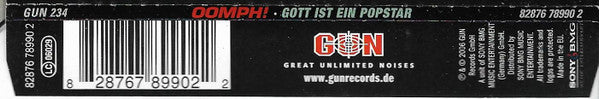 OOMPH! : Gott Ist Ein Popstar (CD, Single)