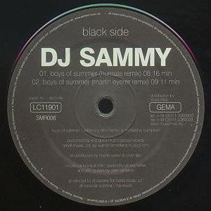DJ Sammy : Boys Of Summer (12")