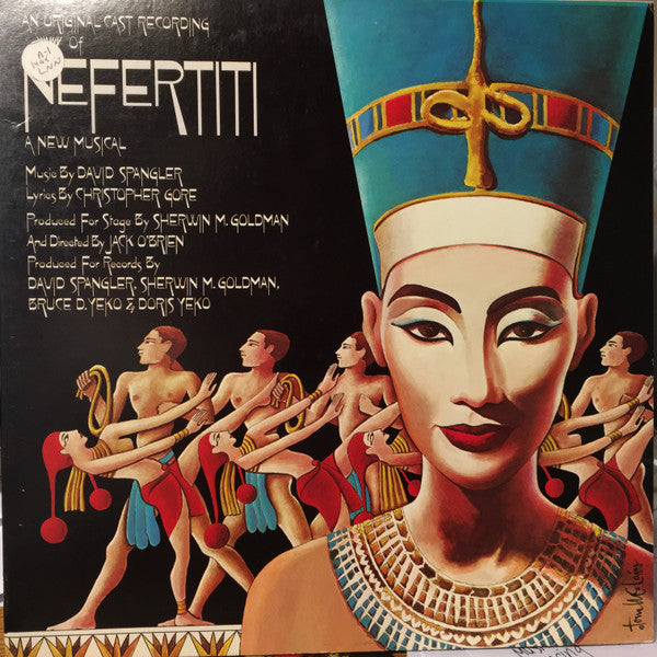 David Spangler* : Nefertiti An Original Cast Recording (LP, Album)