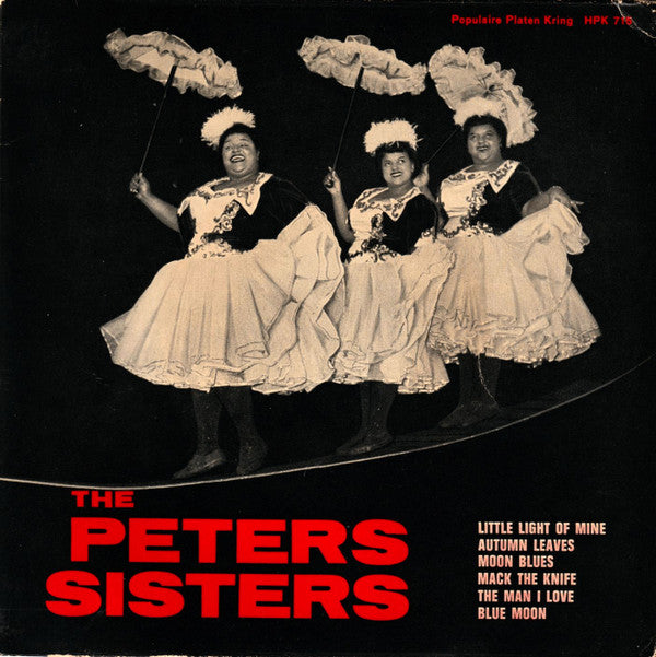 Peters Sisters : The Peters Sisters With The Pop Parade Orchestra (7", EP)