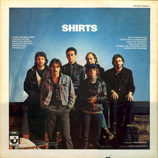 The Shirts : Street Light Shine (LP, Album, RP)
