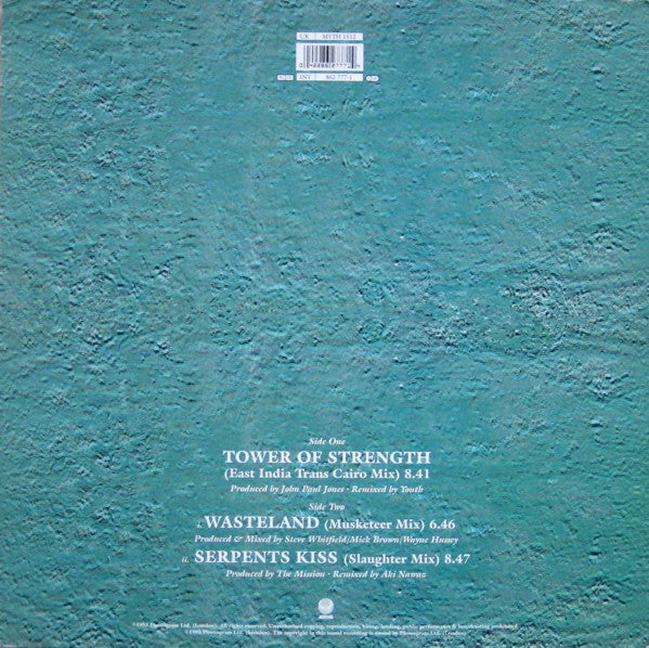 The Mission : Tower Of Strength (12", Single, RE)