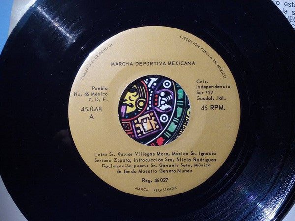 Marcha deportiva Mexicana : Marcha deportiva Mexicana  (7")
