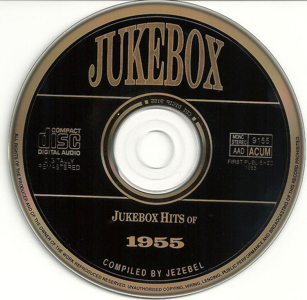 Various : Jukebox Hits Of 1955 (CD, Comp, RM)