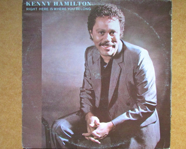 Kenny Hamilton (2) : Right Here Is Where You Belong (LP, Album, yel)