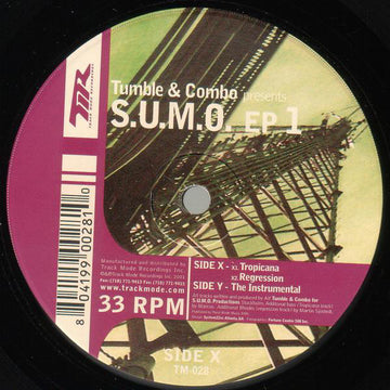 Tumble & Combo : S.U.M.O. EP 1 (12", EP)