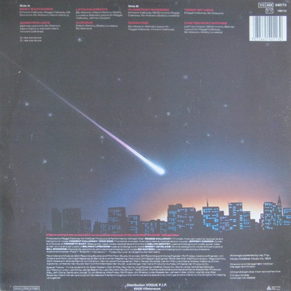 Midnight Star : Planetary Invasion (LP, Album)