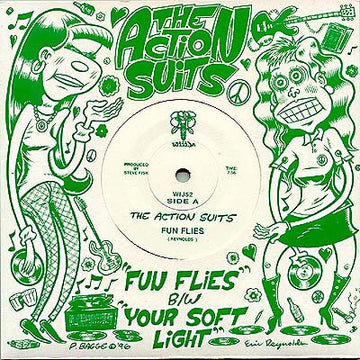 The Action Suits : Fun Flies B/W Your Soft Light (7", Single)