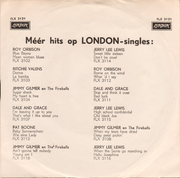 Roy Orbison : It's Over / Indian Wedding (7", Single)