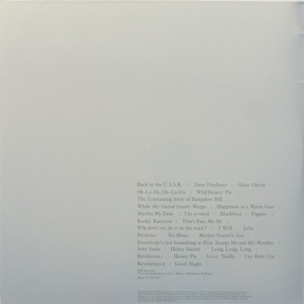 The Beatles : The Beatles (2xLP, Album, RE, 180)