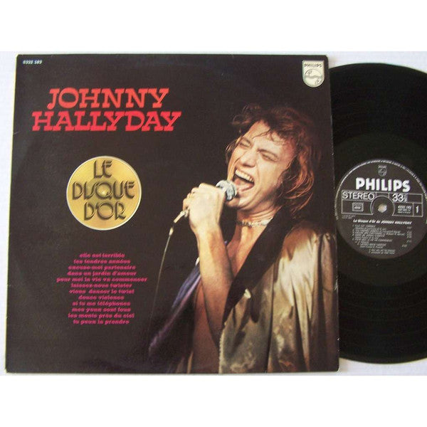 Johnny Hallyday : Le Disque d'Or (LP, Comp)