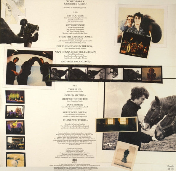 World Party : Goodbye Jumbo (LP, Album)