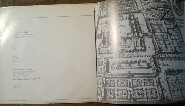 Johann Sebastian Bach By I Musici : The Season's Greeting - Brandenburger Concerto No. 2 in F Major, BWV 1047 (7")