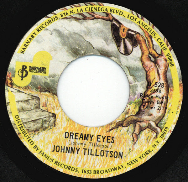 Johnny Tillotson : Dreamy Eyes (7", Single)