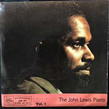 John Lewis (2) : The John Lewis Piano Vol. 1 (7", EP)