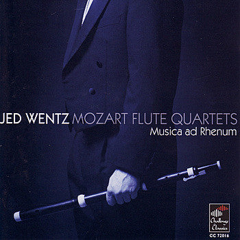 Jed Wentz, Musica Ad Rhenum, Wolfgang Amadeus Mozart : Mozart Flute Quartets (CD)