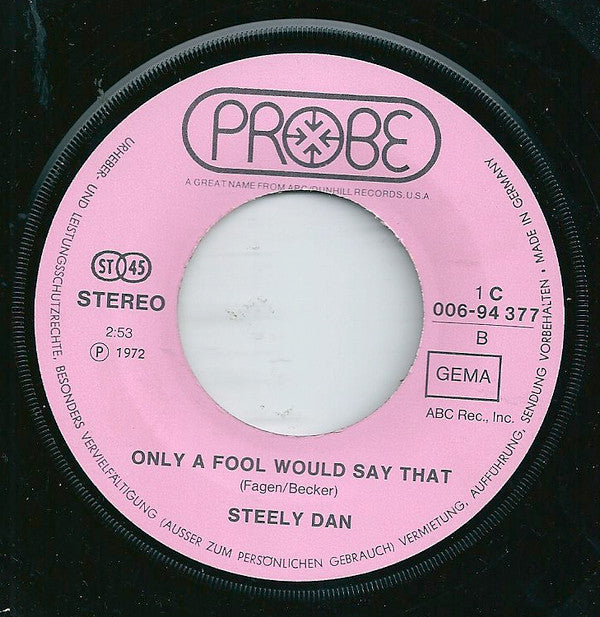 Steely Dan : Reeling In The Years (7", Single, Gre)