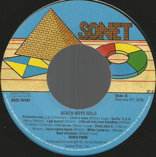 Gidea Park : Beach Boy Gold (7")