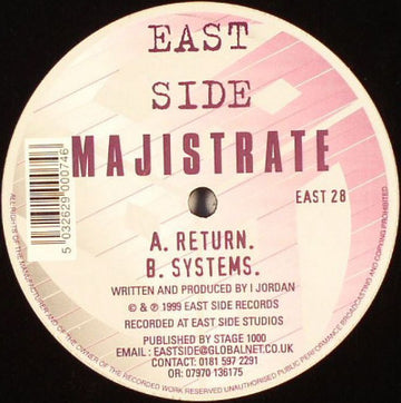 Majistrate : Return / Systems (12")