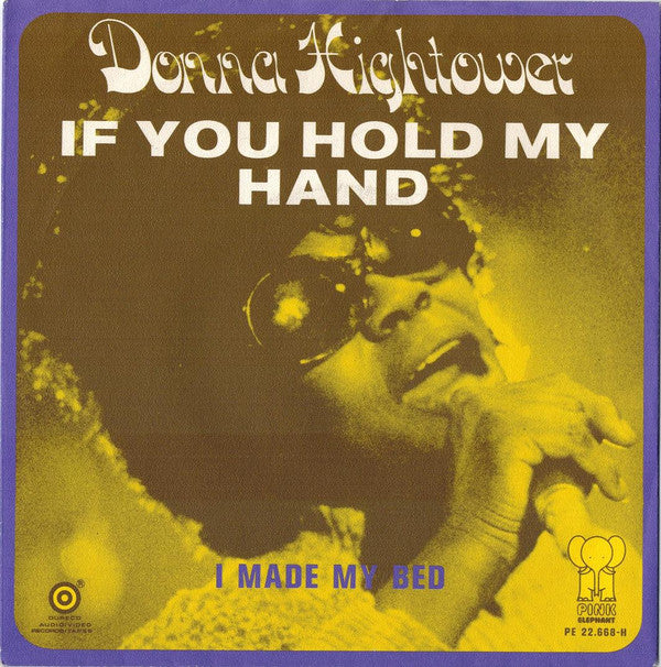 Donna Hightower : If You Hold My Hand (7", Single)