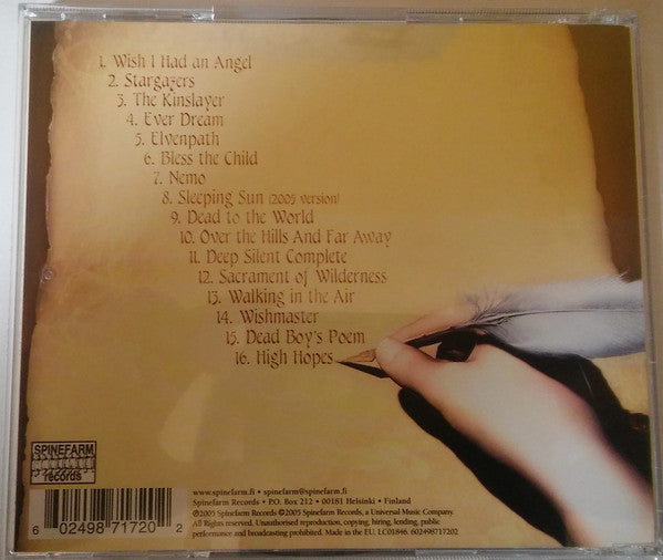 Nightwish : Highest Hopes (The Best Of Nightwish) (CD, Comp, RP)