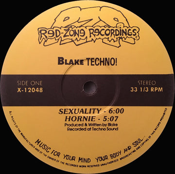 Blake Baxter : Blake Techno! (12")