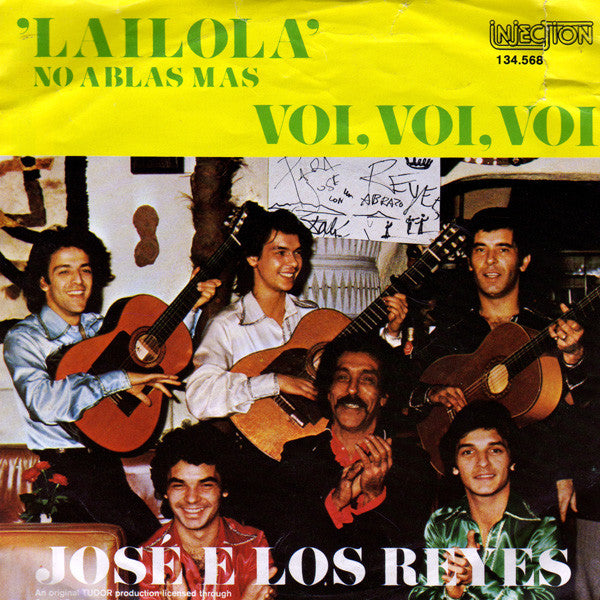 José E Los Reyes : Lailola (No Ablas Mas) (7", Single)