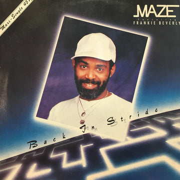 Maze Featuring Frankie Beverly : Back In Stride (12", Maxi)