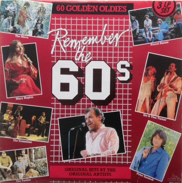 Various : 60 Golden Oldies - Remember The 60s (3xLP, Comp + Box)