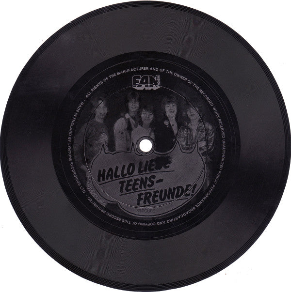 The Teens : Hallo Liebe Teens-Freunde! (Flexi, 6½")