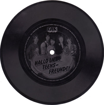 The Teens : Hallo Liebe Teens-Freunde! (Flexi, 6½")