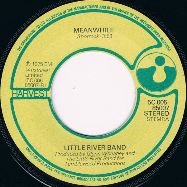 Little River Band : It's A Long Way There (7")