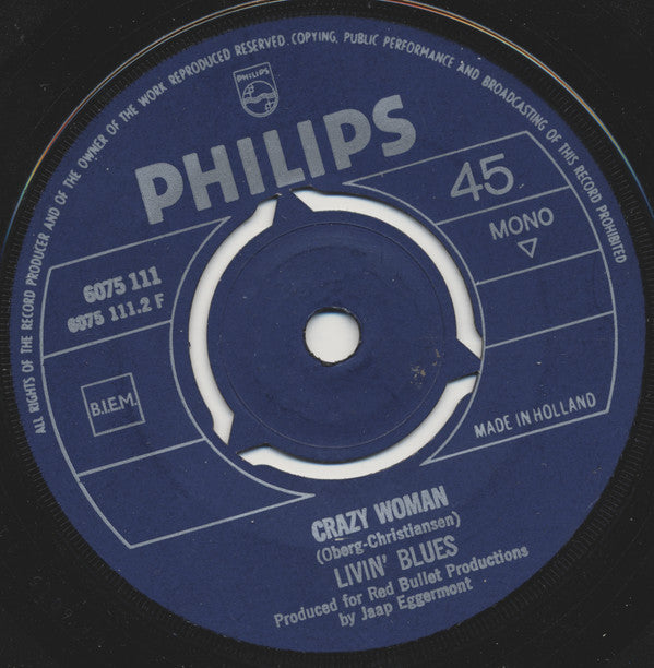 Livin' Blues : Wang Dang Doodle (7", Single, Mono)