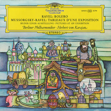 Maurice Ravel / Modest Mussorgsky - Maurice Ravel – Berliner Philharmoniker · Herbert von Karajan : Bolero / Tableaux D'une Exposition (Bilder Einer Ausstellung · Pictures At An Exhibition) (LP, RP)