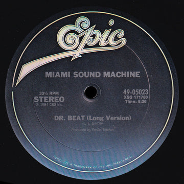 Miami Sound Machine : Dr. Beat (12")