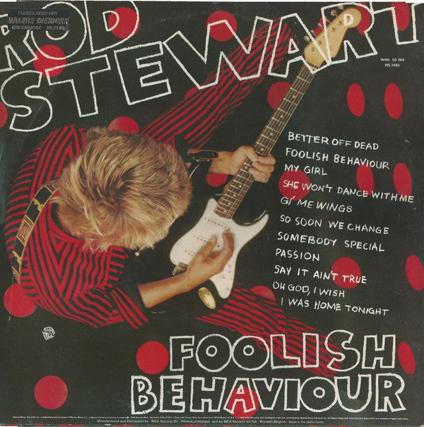 Rod Stewart : Foolish Behaviour (LP, Album)