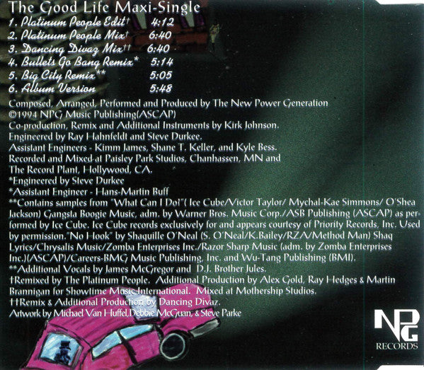 The New Power Generation : The Good Life (CD, Maxi)