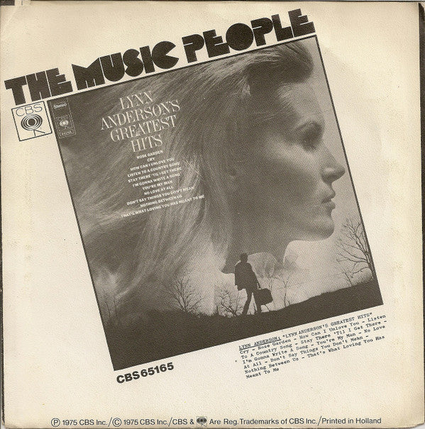 Lynn Anderson : Cry / Listen To A Country Song (7", Single)