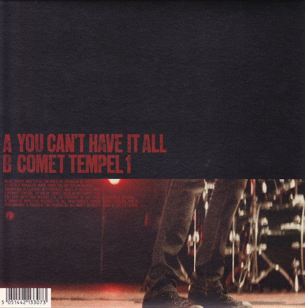 Ash : You Can't Have It All (7", Single)