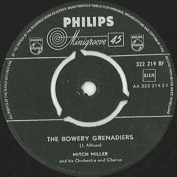 Mitch Miller And His Orchestra And Chorus : The Bridge On The River Kwai (7", Single, Mono)