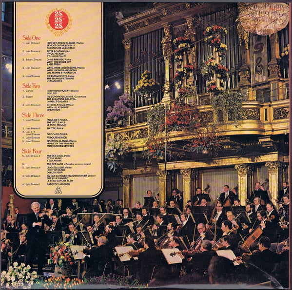 Wiener Philharmoniker / Willi Boskovsky : New Year's Day Concert In Vienna = Neujahrskonzert In Wien = Concert Du Nouvel An, A Vienne (2xLP)