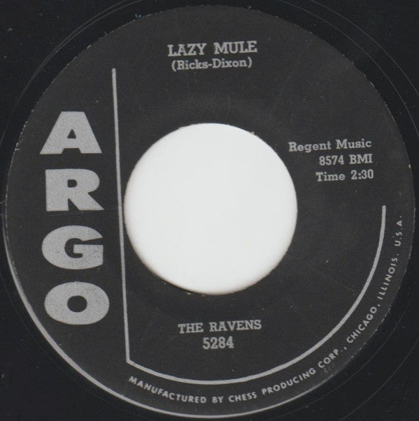 The Ravens (2) : Here Is My Heart (7", Styrene)