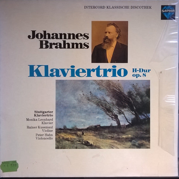 Johannes Brahms  - Stuttgarter Klaviertrio : Klaviertrio H-Dur Op.8 (LP)