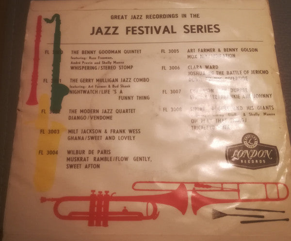 Gerry Mulligan And The Jazz Combo Featuring: Art Farmer & Bud Shank : Nightwatch / Life's A Funny Thing (7", Single)