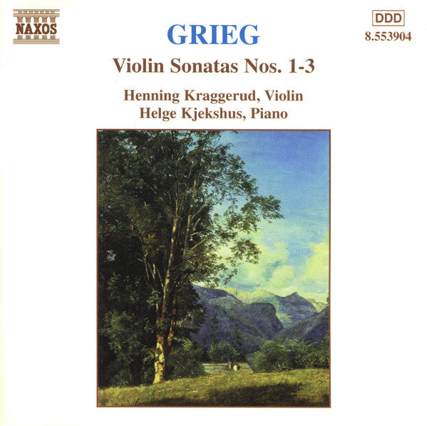 Edvard Grieg - Henning Kraggerud, Helge Kjekshus : Violin Sonatas Nos. 1-3 (CD, Album)