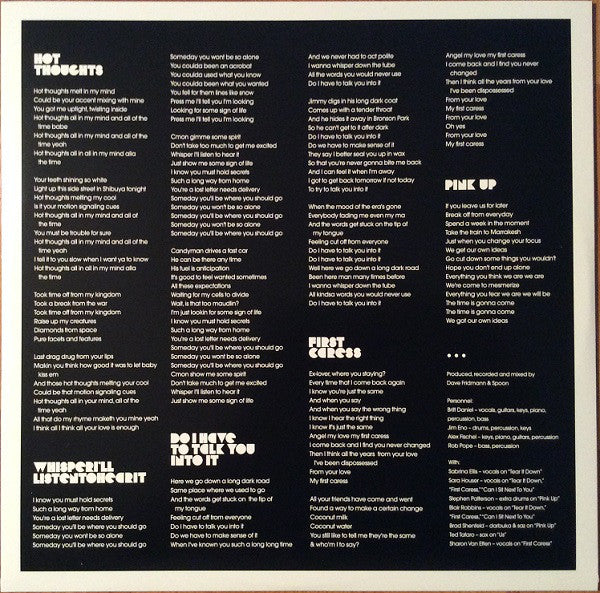 Spoon : Hot Thoughts (LP, Album, Ltd, Red)