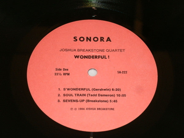 The Joshua Breakstone Quartet : Wonderful! (LP, Album)