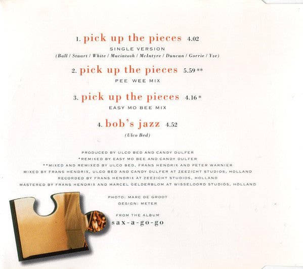 Candy Dulfer : Pick Up The Pieces (CD, Maxi)